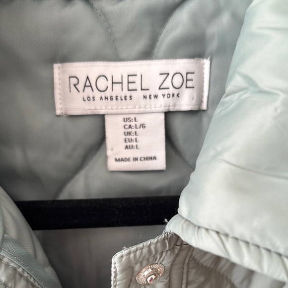 RACHEL Rachel Roy Green Utility Jacket with Quilted Design - Picture 2 of 6